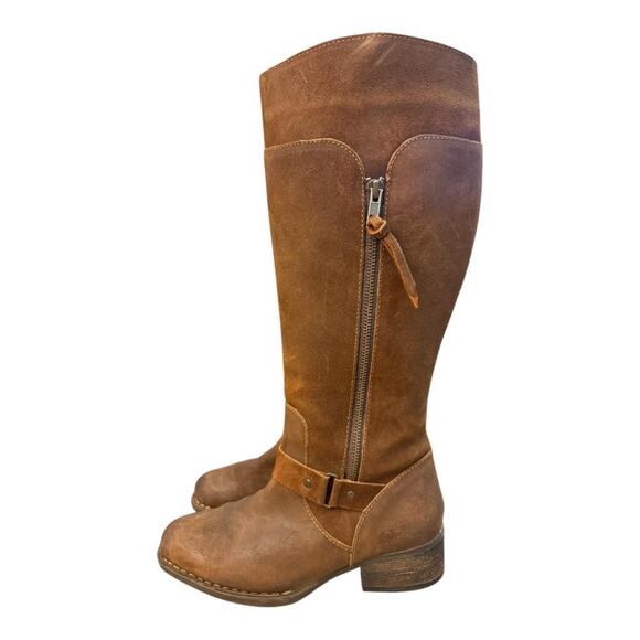 Born Molema Knee High Suede Boot Women size 8 EUC - Picture 2 of 10